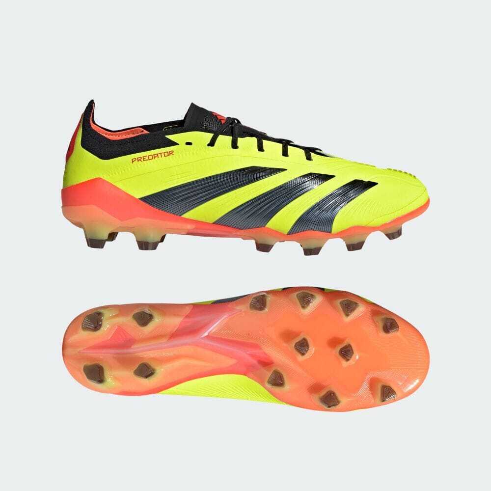 adidas Soccer Cleats PREDATOR ELITE HG/AG Team Solar Yellow adidas Soccer Cleats PREDATOR ELITE HG/AG Team Solar Yellow