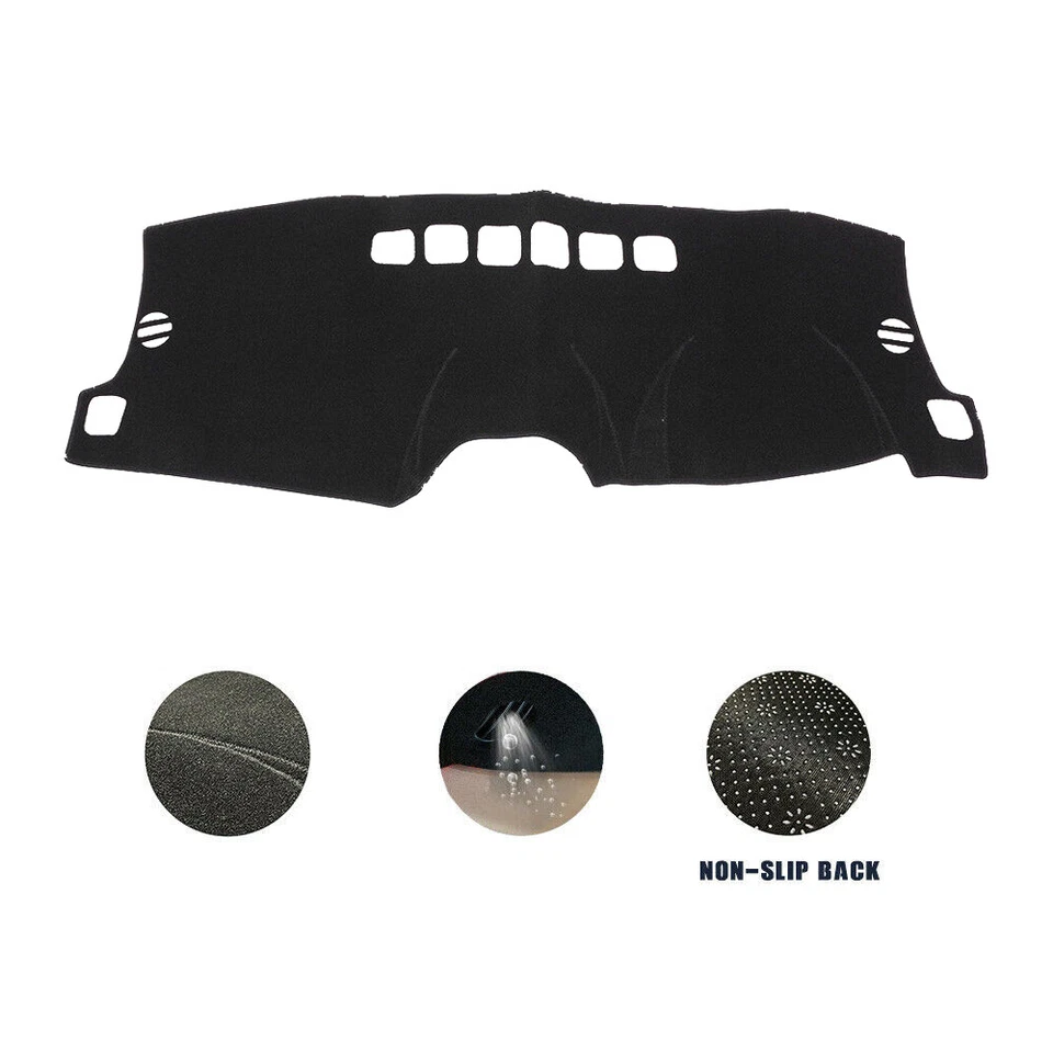 New Dash Mat For Jeep Compass MK49 2012-2017 Dashboard Cover Black Non-Slip - image 2 of 4