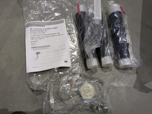 3m Cold Shrink Qtiii Term Kit Unknown# 7692 7693 7694 7695 7696 25kV 28kV 