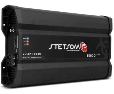 Stetsom Vulcan 8000 - 2Ohm Verstärker 8K Watt Mono Bassverstärker - Envio übe...