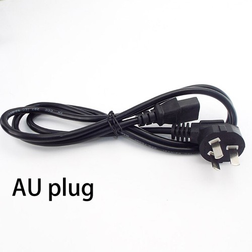 IEC C13 AC Cable de fuente de alimentación PC Computadora Euro Plug a EU AU Cable de línea de extensión - Imagen 9 de 9