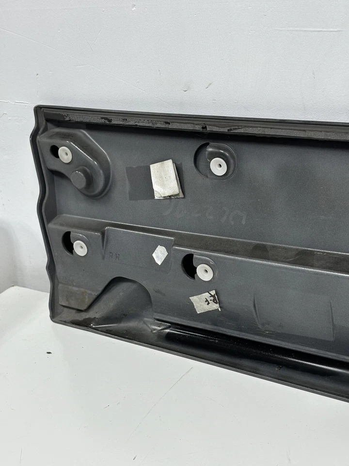 08-14 LAND ROVER LR2 DERECHA/PASO PUERTA DELANTERA MOLDURA OEM NEGRO Foto 4 de 4