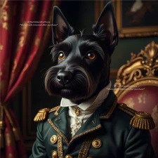 Digital AI Image Art Picture Desktop Wallpaper Background Photo Dog AA25005