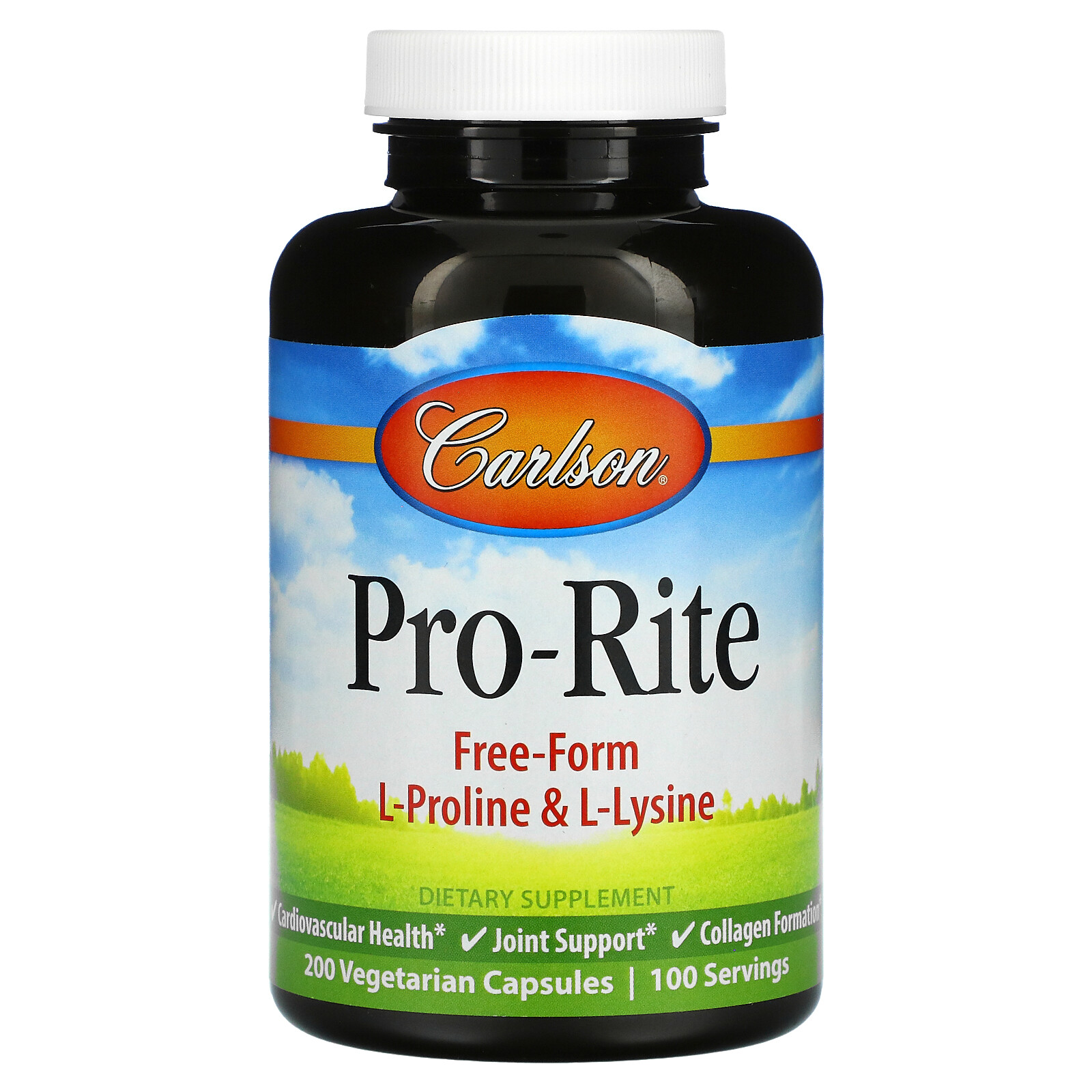 Pro-Rite, 200 вегетарианских капсул