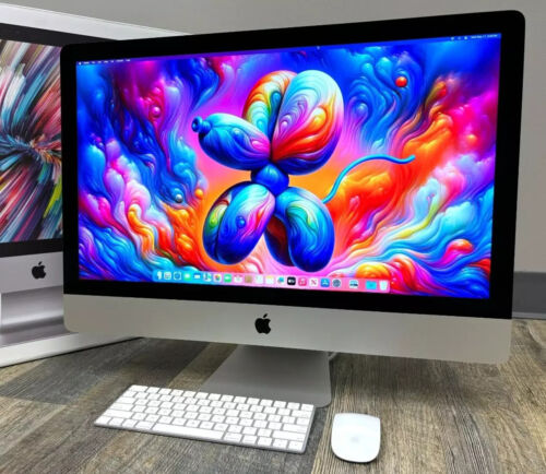 OPEN BOX Apple iMac 2020-2023 27" 10-CORE i9 1TB SSD 128GB RAM 5700XT 16GB 5K! - Picture 4 of 20