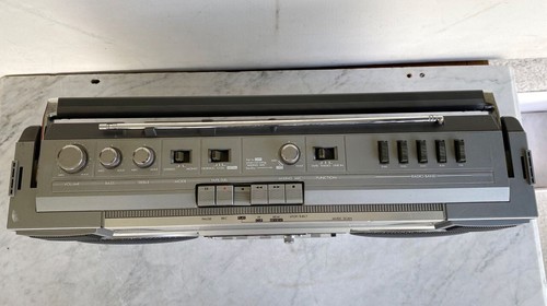 Vintage JVC Stereo Radio Boombox. Echo Biphonic Japan RC-M50JW - Picture 6 of 18