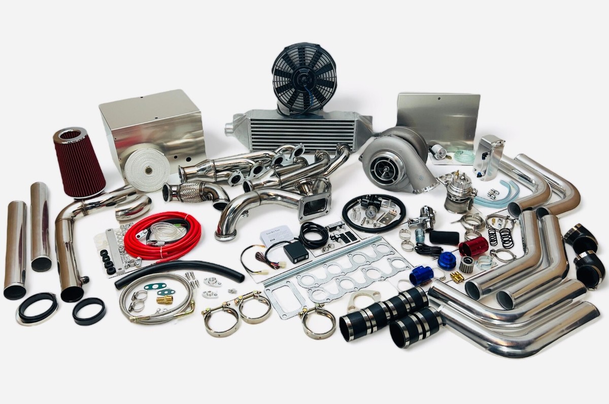 S475 FOR FORD Mustang Single T6 Turbo Kit 96-04 2 VALVE 1200HP 4.6