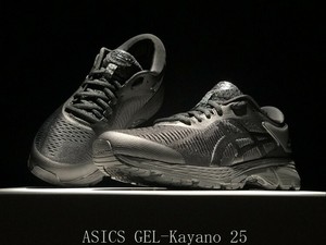 asics men's kayano 25 black