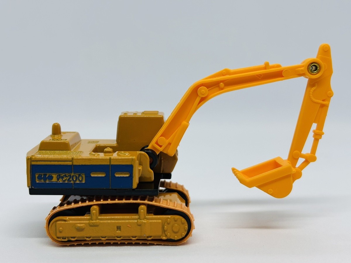 KOMATSU avance PC200 POWER SHOVEL モデルカー TOMICA 9 KOMATSU POWER SHOVEL PC200 GALEO 1/122 TOMY DIECAST