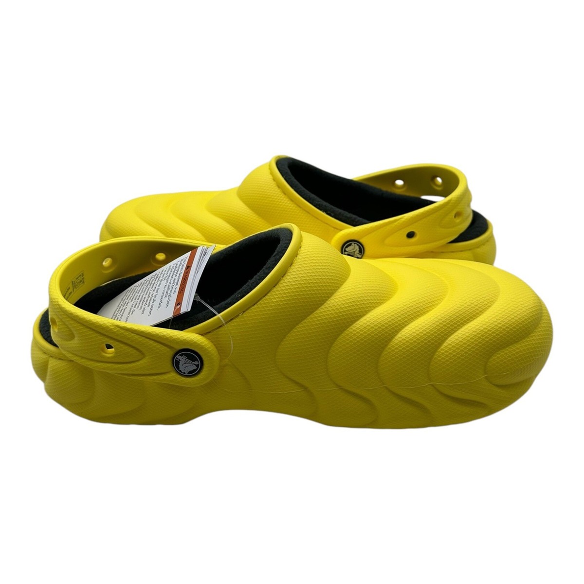 Crocs Classic Lined Overpuff Clogs Mens 10 Womens 12 Cyber