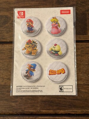 Nintendo Switch Super Mario RPG GameStop Pre-Order Exclusive Bonus