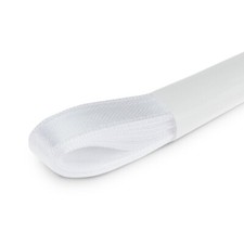 NaDeco podwójna taśma satynowa biała szerokość 10mm długość 3m taśma pętlowa taśma tkaninowa dekoracja