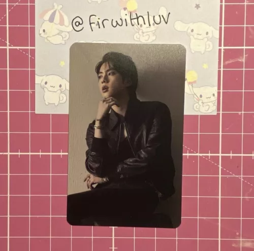 official bts kim seokjin jin the astronaut m2u lucky draw photocard