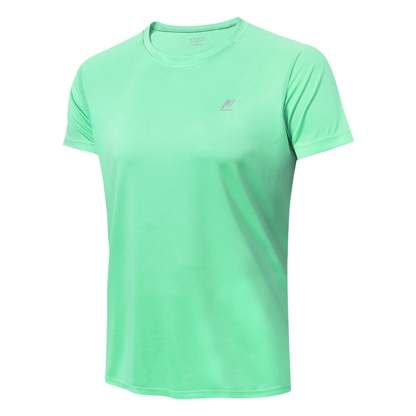 Mens Short UPF 50+ Tee UV Protection Quick Dry  Sleeve Fishing Breathabl T-Shirt