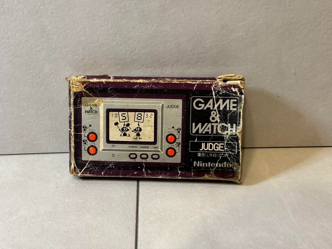 GAME & WATCH Judge 任天堂 Nintendo Game & Watch - Judge (IP-05) Purple & Green