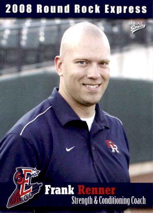 2008 Round Rock Express Multi-Ad 33 Frank Renner University of Memphis ...