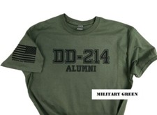 DD-214 Alumni Military T-shirt RB