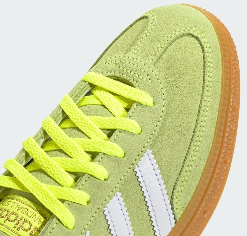 New Adidas Women's Handball Spezial Shoes - Solar Yellow / White (JI2655) image 8