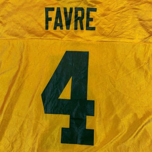 Vintage Brett Favre #4 Green Bay Packers NFL Football Jersey Men's Size 2XL - Picture 11 of 13