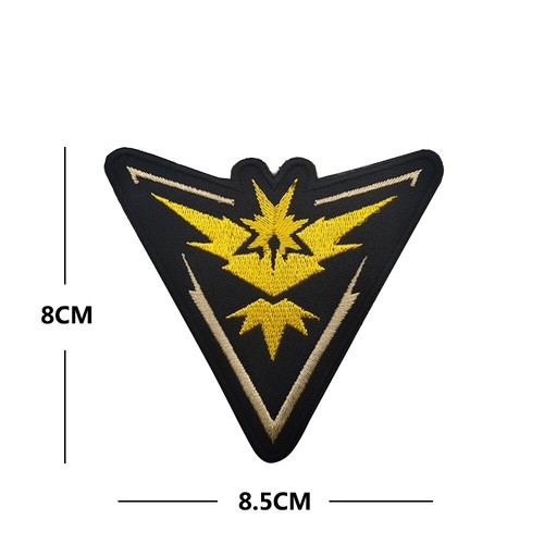 Pokemon Go Game Team Valor Team Mystic Team Instinct Moral Tactical Patch - Picture 4 of 7