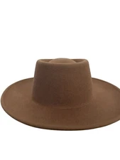 Two Roads Hat Co. | Silver City Gambler  | Brown | Size 63 | Pre-owned