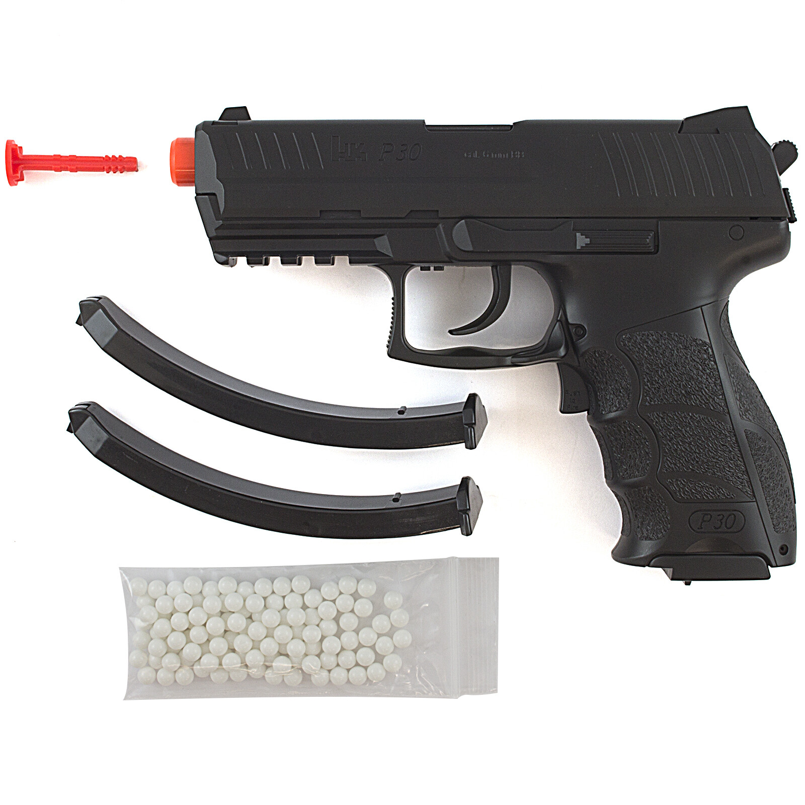 H&K P30 LICENSED AIRSOFT FULL AUTO ELECTRIC BLOWBACK AEG HAND GUN