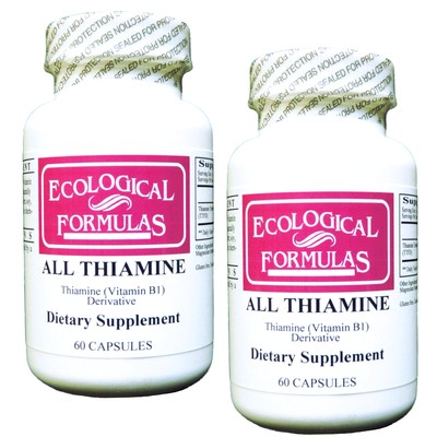 All Thiamine B1 50 mg, 2 X 60