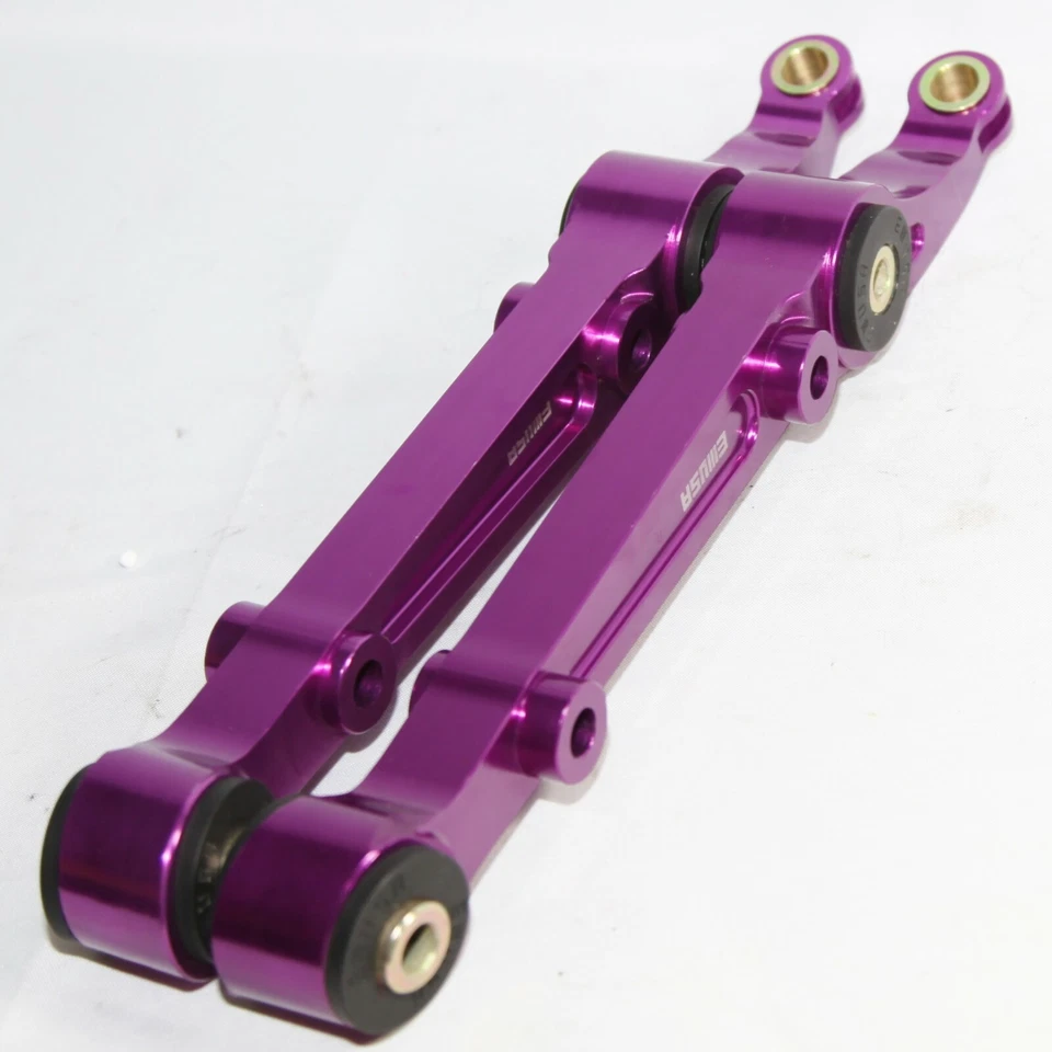 Brazo de control inferior delantero PÚRPURA para 92-95 Civic/94-01 Integra/93-97 Del Sol Foto 3 de 4
