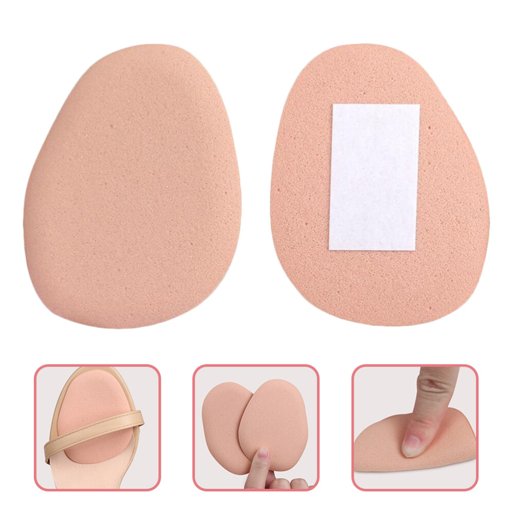 5 Pairs Nude Tongue Pads for High Heel Comfort & Forefoot Support