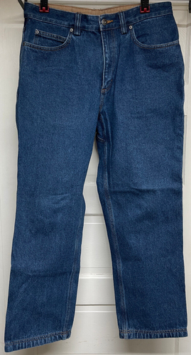 Duluth Trading Classic Herren Jeans 100% Baumwolle Denim 5 Pocket 33x30 TOP