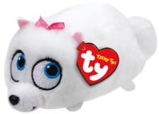 Ty Teeny Tys GIDGET The Secret Life of Pets Stackable Plush Animal Toy MWMTs