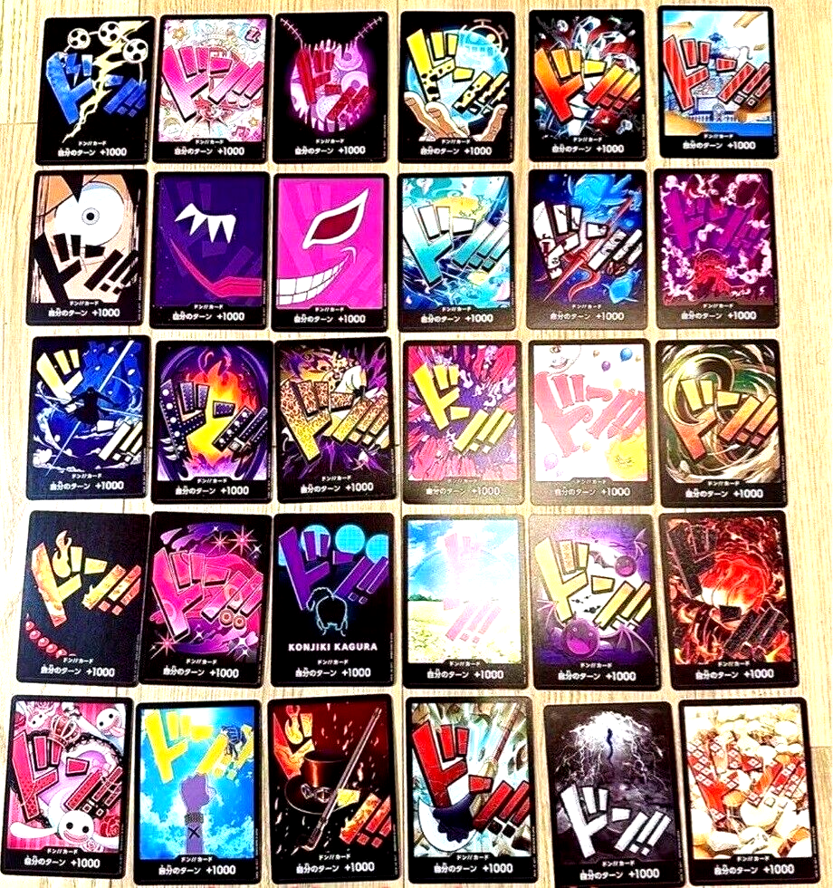 One Piece CARD THE BEST Don Card Complete 30 Card Set Japanese DHL