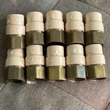 10 Pack XFITTING 1/2" Female NPT x 1/2" CPVC Adapter, CPVC Female Adapter