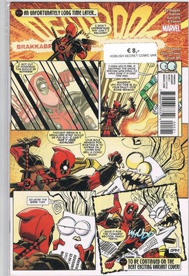 DEADPOOL (2015-2017) #5 VARIANT KOBLISH SECRET COMIC VAR MARVEL COMICS