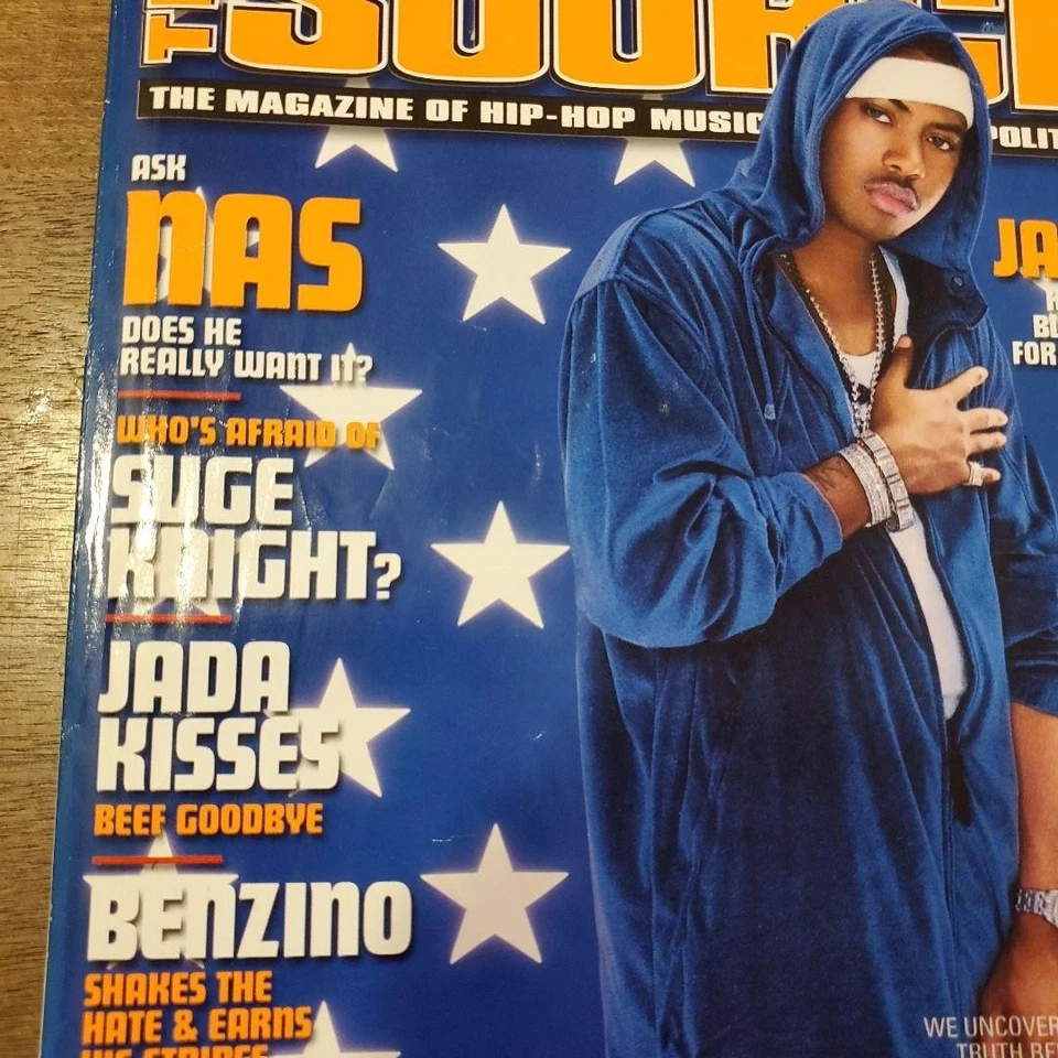 The Source Magazine Dec 2001 Featuring 2Pac, Nas, Jay-Z, Snoop Dogg Used - Image 2 of 4