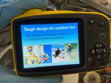 Fujifilm FinePix XP70 Waterproof Camera Yellow 16MP 5x Fujinon Wi-Fi 1080p Japan