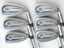 Dunlop Sport 65i Iron Set 6-SW/ Regular Flex BafSteel Shafts - USED