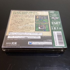 unopened Nobunaga AmbitiTenshoki Sega Saturn Software Japan V2