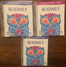 READING 2 TEACHER's 3rd Edition Parts 1 & 2 With WORKTEXT ANSWER KEY