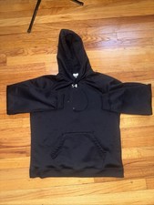 Under Armour Hoodie Youth Large Black Pullover Sweatshirt Loose Cozy Athleisure