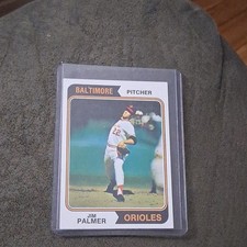 Topps 1974 Jim Palmer #40 Baltimore Orioles MLB Baseball Card Base Set Vintage