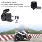 Dustproof USB Power Adapter ABS Charges For Long Distance Motorcycle Journeys
