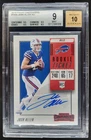 2018 Panini Contenders Josh Allen #105a Auto RC BGS 9 Buffalo Bills JG11