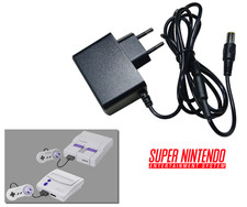 Alimentation pour Nintendo Super NES US (NTSC) - Câble 1,5m Adaptateur SNES USA