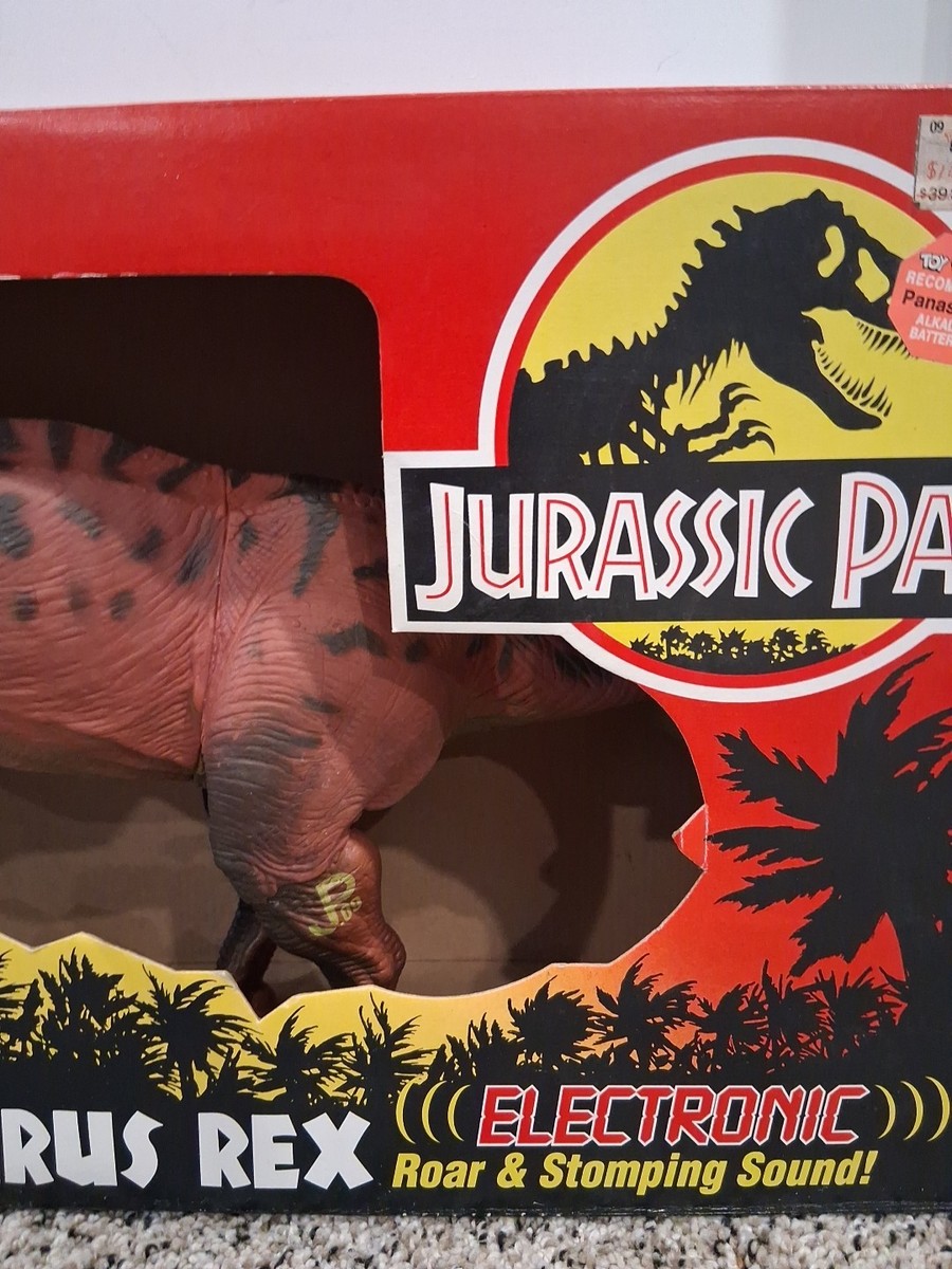 Vintage JURASSIC PARK T-REX Electronic Roar and Stomping