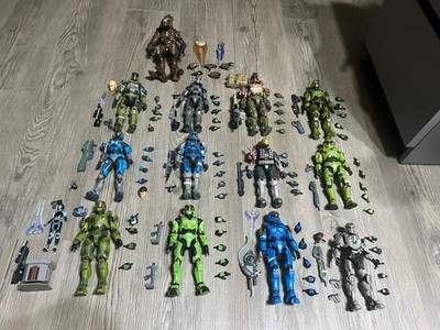Halo Jazwares Spartan Collection Lot NOBLE TEAM ARBITER MASTER CHIEF