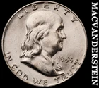 1953-D Silver Franklin Half Dollar - Choice Gem Brilliant Unc  Lustrous  #i1657