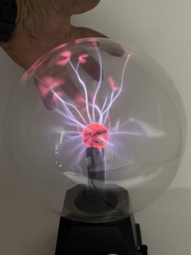 Sensory Moon 8" Plasma Ball - Picture 2 of 9