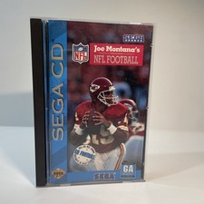 Sega CD - Joe Montana's NFL Football - Complete CIB w/ Foam Reg Card