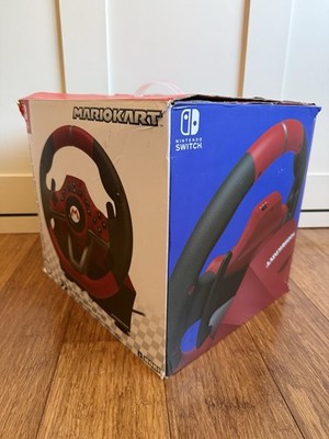 HORI Mario Kart Racing Wheel Pro Deluxe Nintendo Switch   CIB Complete   NSW-228